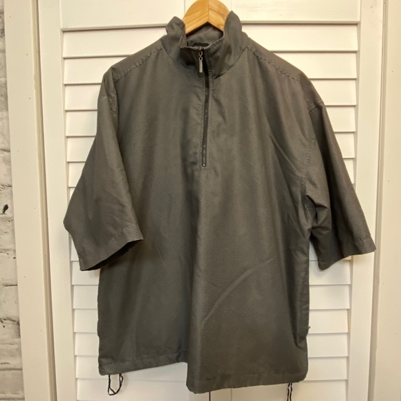 MEN'S EZI 1/4 zip golf jacket size Medium, read description. - Picture 1 of 7